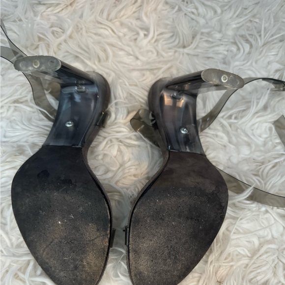 Authentic Yeezy Lucite Heels in Grey size 6.5 - Picture 6 of 6